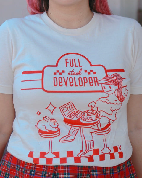 full stack developer t-shirt