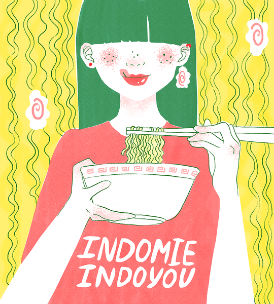 indo mie, indo you zine