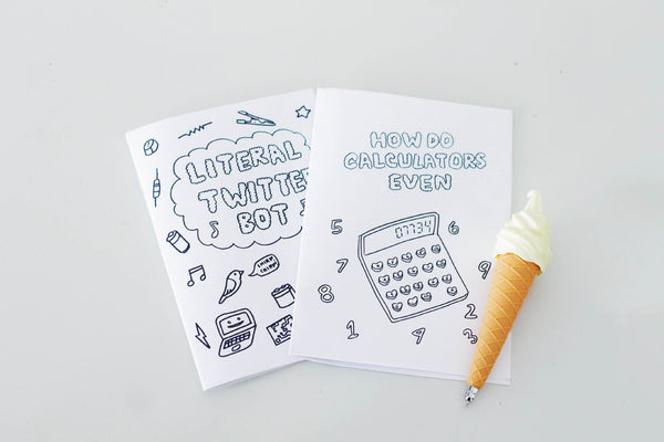 Literal Twitter Bot Zine