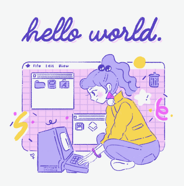 hello world t-shirt