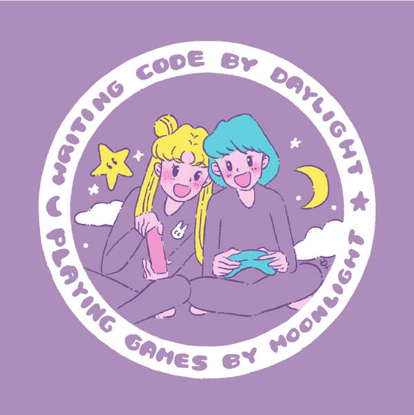 playing games by moonlight tshirt