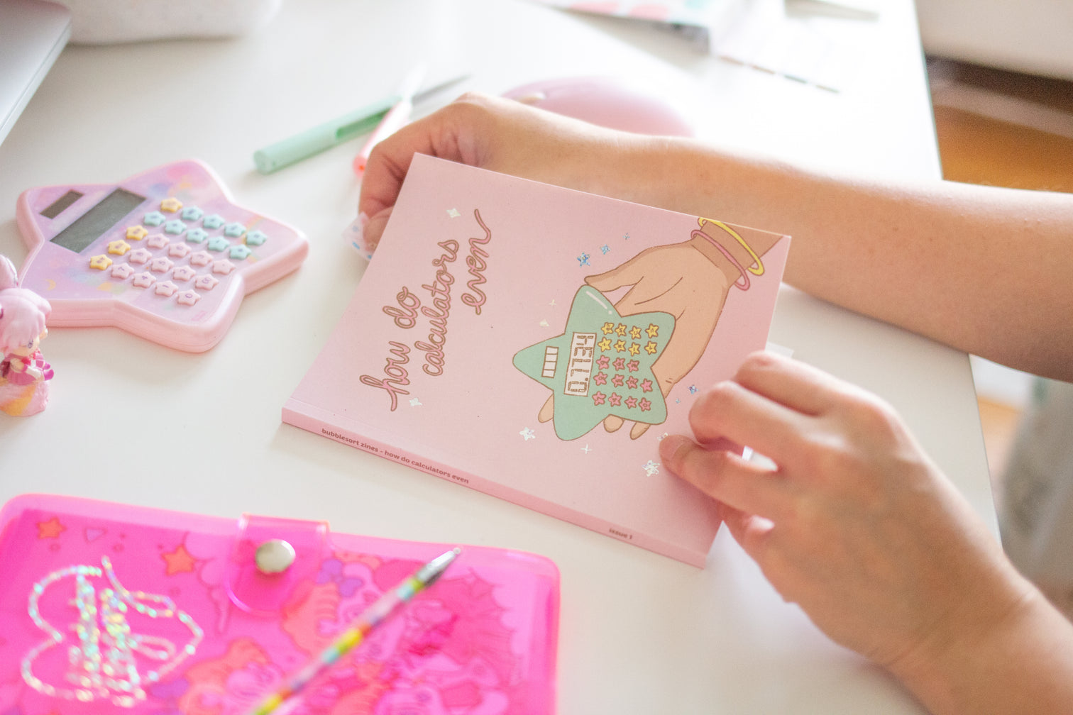 How Do Calculators Even Zine BubbleSort Zines