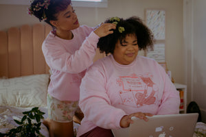 putting the soft in software sweatshirt